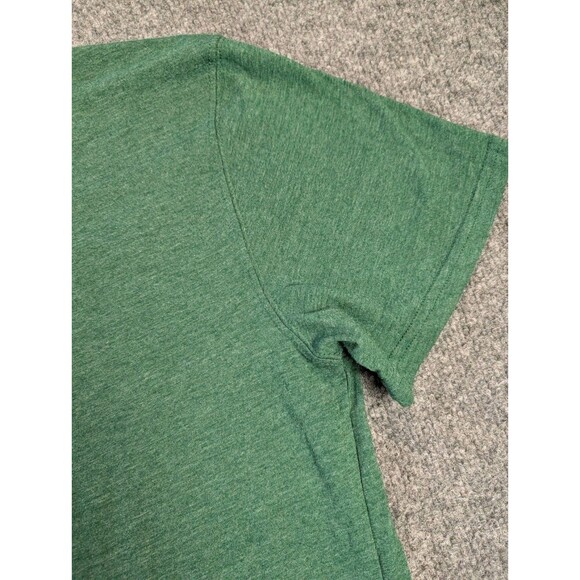 ​UO Oregon Ducks NCAA College Shirt Men's Large Green Yellow Football 4th and 1 - Picture 7 of 9